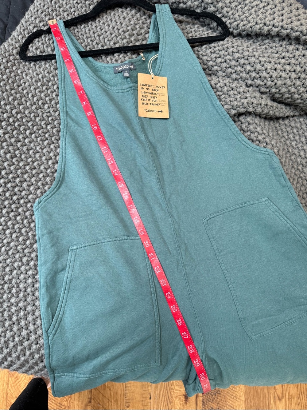 Toad and company WS DAYBREAKER HEMP JUMPSUIT-SILVER PINE-S - Picture 4 of 6
